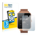 3x BROTECT AirGlass Glass Screen Protector for Smartek Fitness Tracker SW832