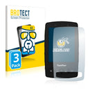 3x BROTECT AirGlass Glass Screen Protector for TwoNav Aventura 2 Motor