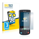 3x BROTECT AirGlass Glass Screen Protector for Honeywell ScanPal EDA50K