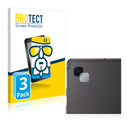 3x BROTECT AirGlass Glass Screen Protector for Samsung Galaxy Tab S6 Lite LTE (Camera)