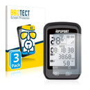 3x BROTECT AirGlass Glass Screen Protector for igpsport iGS20E