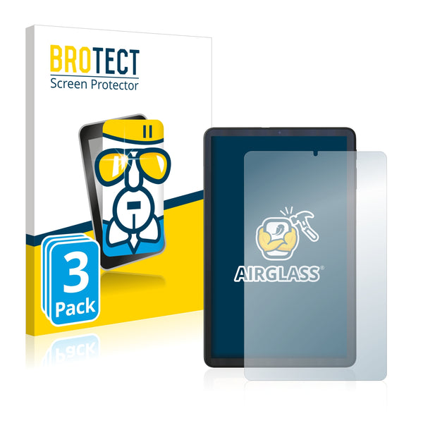 3x BROTECT AirGlass Glass Screen Protector for Alldocube iPlay 40