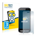 3x BROTECT AirGlass Glass Screen Protector for Point Mobile PM45