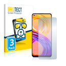 3x BROTECT AirGlass Glass Screen Protector for Realme 8