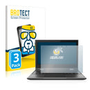3x BROTECT AirGlass Glass Screen Protector for Lenovo 300e
