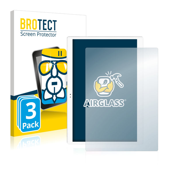 3x BROTECT AirGlass Glass Screen Protector for Alldocube X