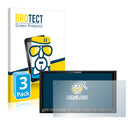 3x BROTECT AirGlass Glass Screen Protector for Kenwood DMX 7020 DABS
