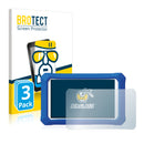 3x BROTECT AirGlass Glass Screen Protector for Clementoni Clempad X PLUS