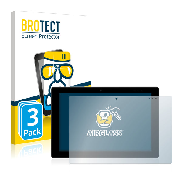 3x BROTECT AirGlass Glass Screen Protector for Alldocube iwork 20