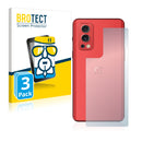 3x BROTECT AirGlass Glass Screen Protector for OnePlus Nord 2 5G (Back)