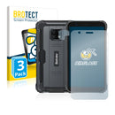 3x BROTECT AirGlass Glass Screen Protector for Blackview BV4900S (Front + cam)
