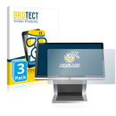 3x BROTECT AirGlass Glass Screen Protector for Diebold Nixdorf D1101