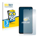 3x BROTECT AirGlass Glass Screen Protector for Xiaomi Black Shark 4S