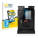 3x BROTECT AirGlass Glass Screen Protector for Schaerer Coffee Club