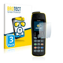 3x BROTECT AirGlass Glass Screen Protector for Funktel FC4 Ex HS