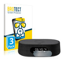 3x BROTECT AirGlass Glass Screen Protector for Harman Kardon Citation Oasis DAB