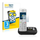 3x BROTECT AirGlass Glass Screen Protector for Gigaset E390A
