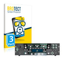 3x BROTECT AirGlass Glass Screen Protector for Kemper Profiler Rack