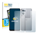 3x BROTECT AirGlass Glass Screen Protector for OnePlus Nord CE 2 5G (Front + Back)