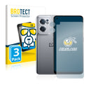 3x BROTECT AirGlass Glass Screen Protector for OnePlus Nord CE 2 5G (Front + cam)