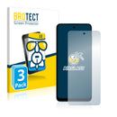 3x BROTECT AirGlass Glass Screen Protector for Motorola Moto G22