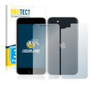 3x BROTECT AirGlass Glass Screen Protector for Apple iPhone SE 3 2022 (Front + Back)