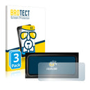 3x BROTECT AirGlass Glass Screen Protector for Hyundai Kona 2022 Speedometer display