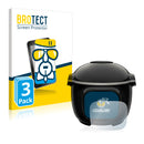 3x BROTECT AirGlass Glass Screen Protector for Krups Cook4me Touch Wifi