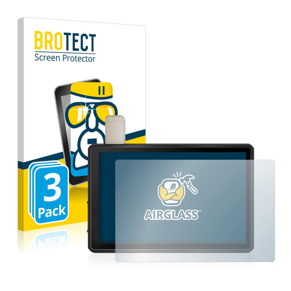 3x BROTECT AirGlass Glass Screen Protector for Garmin Tread 8
