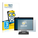 3x BROTECT AirGlass Glass Screen Protector for Beetronics 10TS7M