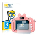 3x BROTECT AirGlass Glass Screen Protector for Gofunly Children's Digital Camera