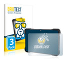 3X Nano Glass Screen Protectors for Bressner Scorpion Rugged 10X Android