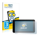 3X Nano Glass Screen Protectors for Logicom La Tab 75