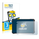 3X Nano Glass Screen Protectors for BCX Elite Range HSW10 Tough Tablet