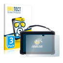 3X Nano Glass Screen Protectors for BCX Elite Range LCA10 Tough Tablet