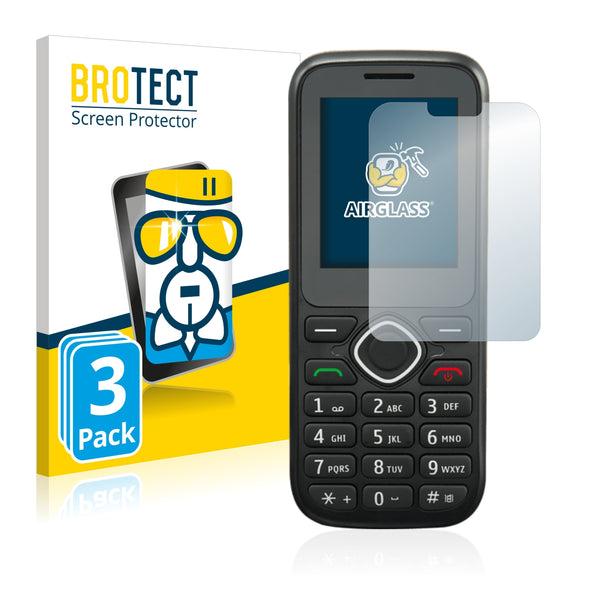 3X Nano Glass Screen Protectors for OK. OMP 10-1