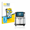 3X Nano Glass Screen Protectors for AEG Air Fryer AF6-1-4ST