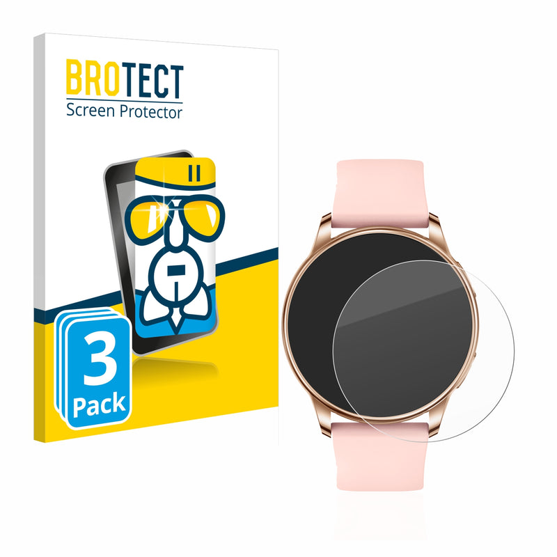 3X Nano Glass Screen Protectors for Levowatch F2