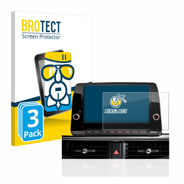 3X Nano Glass Screen Protectors for Kia Picanto 2022 8