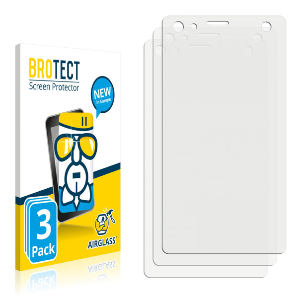 3x BROTECT AirGlass Glass Screen Protector for Rfinder B1 DMR 4G / LTE