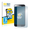 3x BROTECT AirGlass Matte Glass Screen Protector for Samsung Galaxy S5