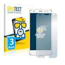 3x BROTECT AirGlass Matte Glass Screen Protector for Motorola Moto Z2 Force