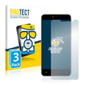 3x BROTECT AirGlass Matte Glass Screen Protector for Cubot Note Plus