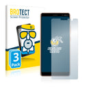3x BROTECT AirGlass Matte Glass Screen Protector for Nokia 7 Plus