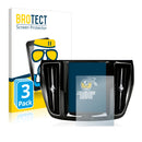 3x BROTECT AirGlass Matte Glass Screen Protector for Volvo Sensus Connect V60