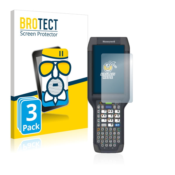 3x BROTECT AirGlass Matte Glass Screen Protector for Motorola DP4600