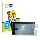 3x BROTECT AirGlass Matte Glass Screen Protector for Volkswagen Arteon 2017-2019 Discover Media 8 2017-2019