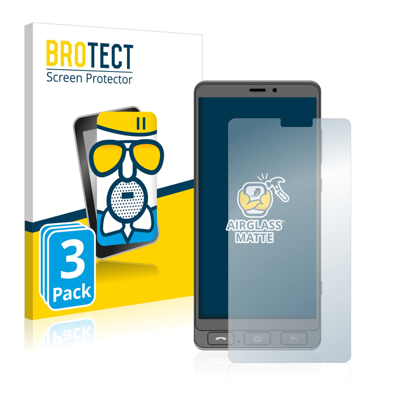 3x BROTECT Matte Screen Protector for Olympia Neo Smartphone