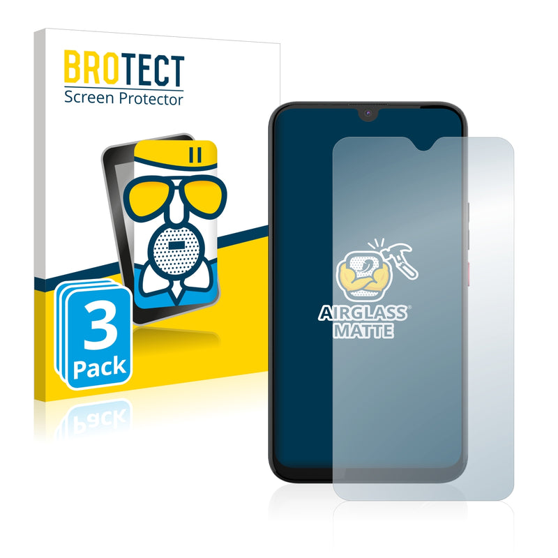 3x BROTECT Matte Screen Protector for Gigaset GS5