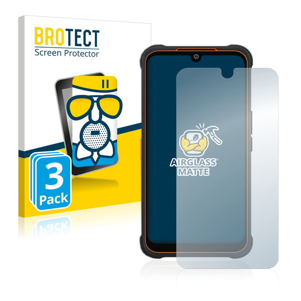 3x BROTECT Matte Screen Protector for AGM Glory Pro